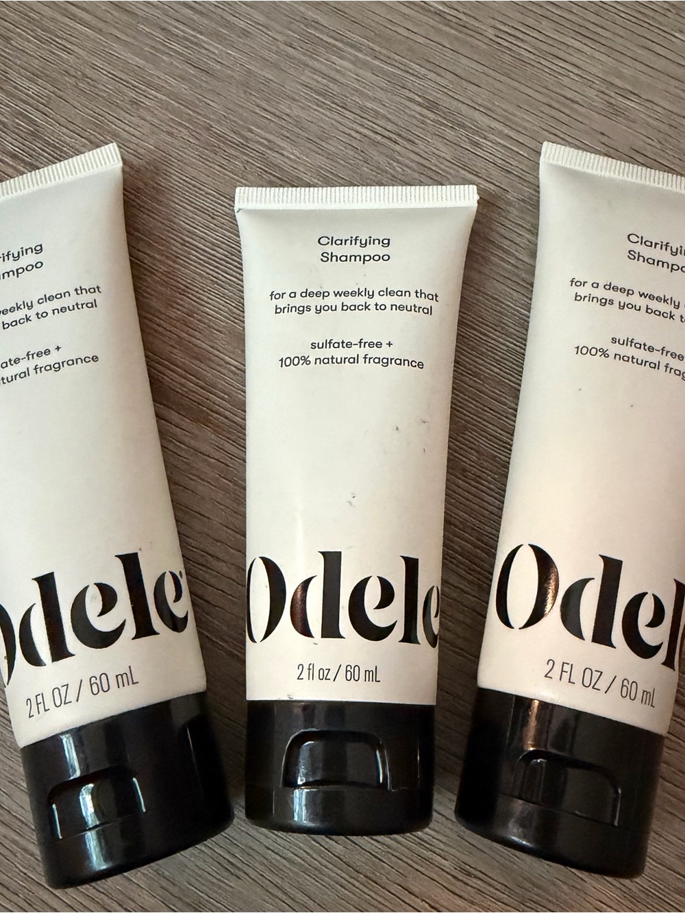 3 Pack Bundle Odele Clarifying Shampoo